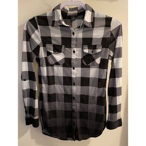 Plaid button up shirt